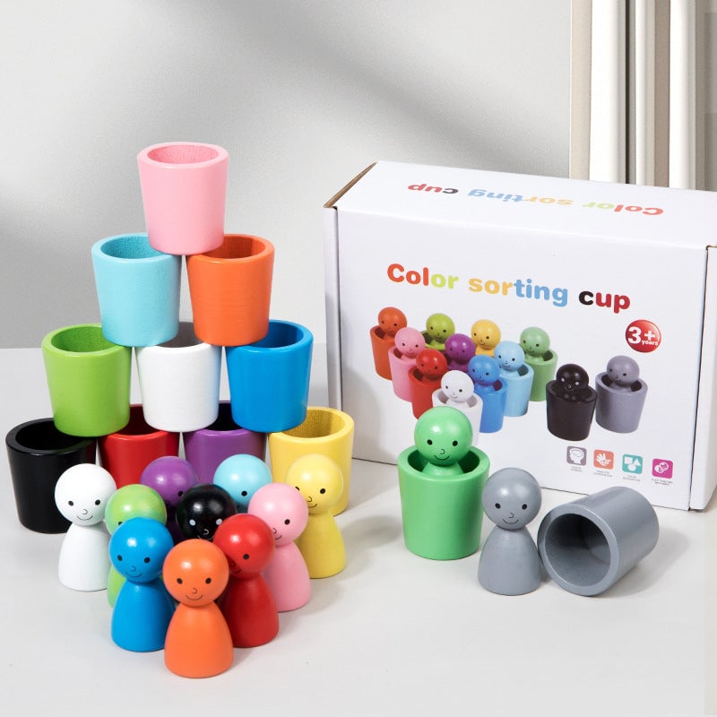 Color Sorting Cups