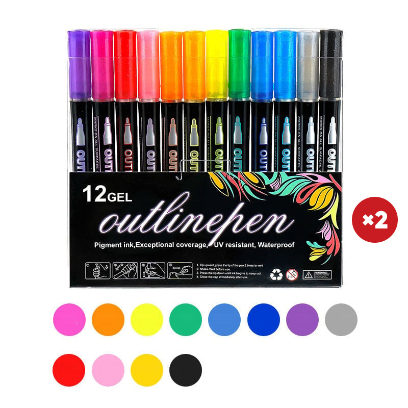 Coloring Lightstick Graffiti Highlighter Pens