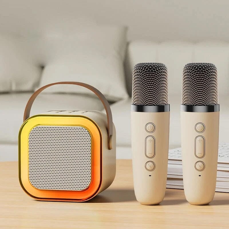 🎵Mini Karaoke Machine with Wireless Microphones