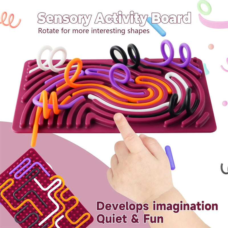 Sensory Activity Board Fidget Toys