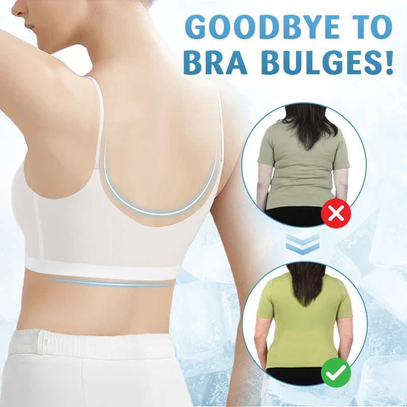 Ultra-Thin Seamless Ice Silk Cooling Bra