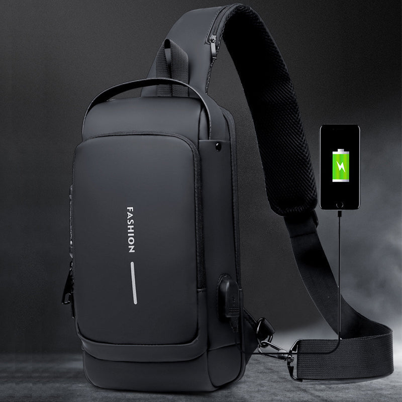 ✨BIG SALE✨🎁Christmas gift——💼USB Charging Sport Sling Anti-theft Shoulder Bag