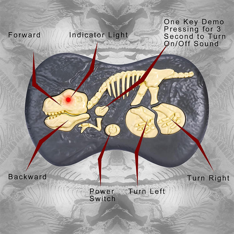 Remote Control Jurassic Dinosaur Toys