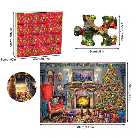 Advent Calendar Christmas Jigsaw Puzzles