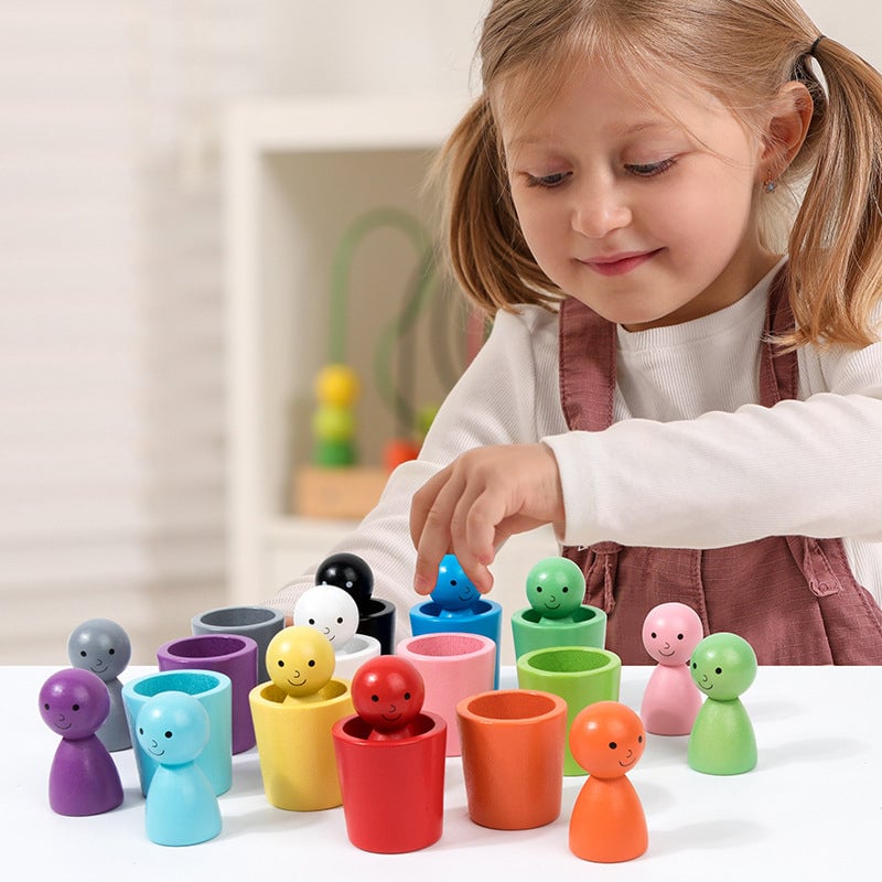 Color Sorting Cups