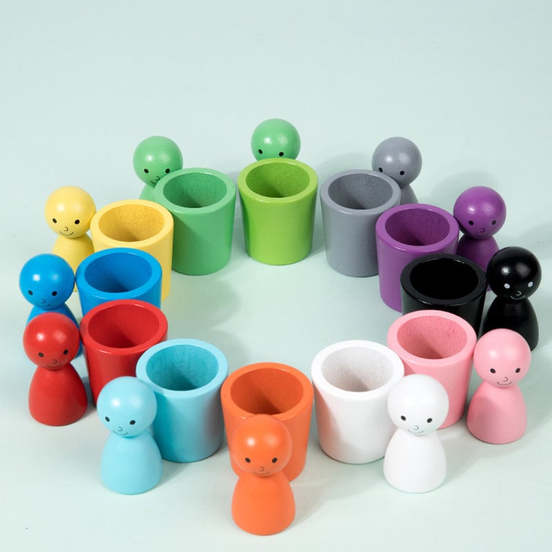 Color Sorting Cups