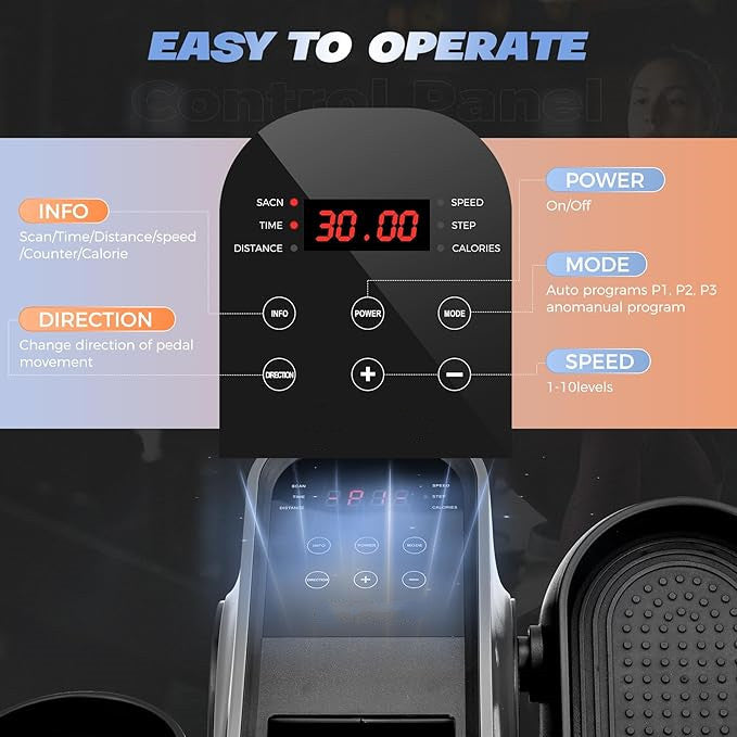 Electric Seated Pedal Exerciser