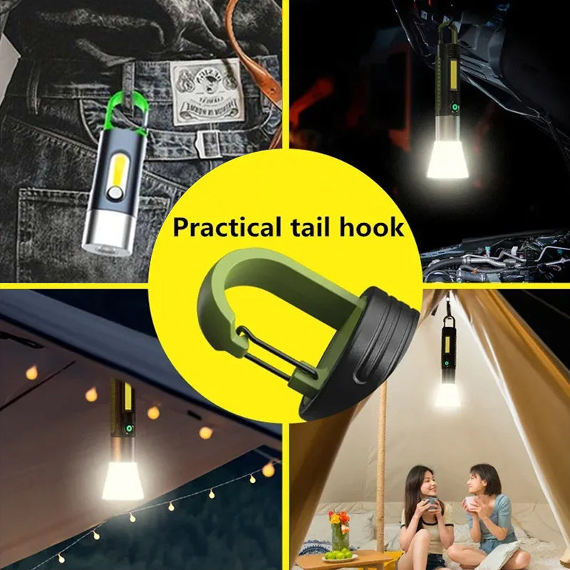 Multifunctional Outdoor Flashlight for Adventures