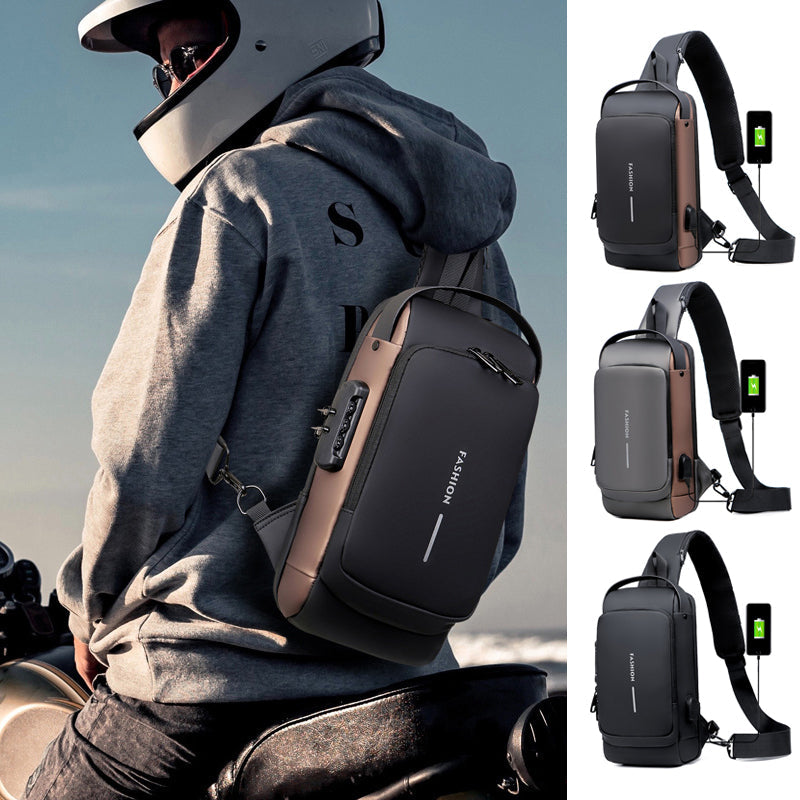 ✨BIG SALE✨🎁Christmas gift——💼USB Charging Sport Sling Anti-theft Shoulder Bag