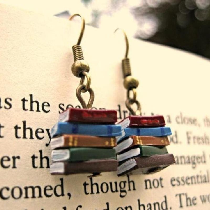 Book Hair Clip