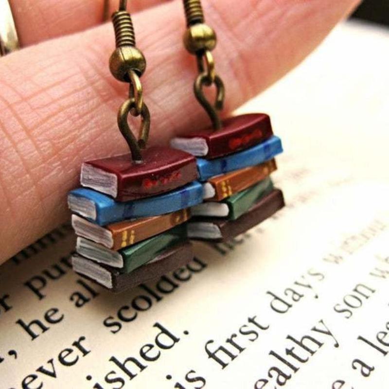 Book Hair Clip