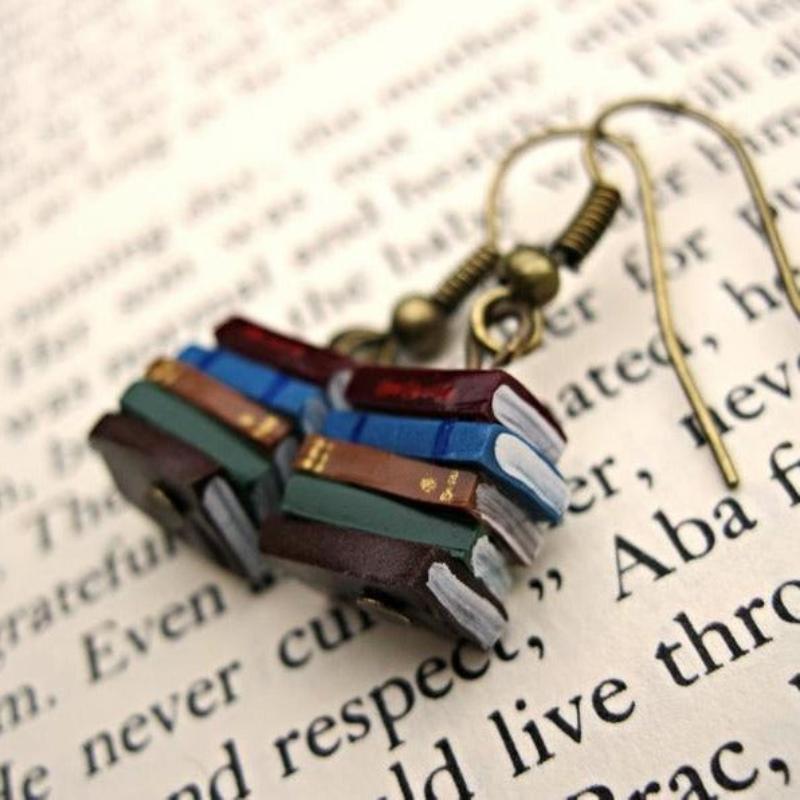 Book Hair Clip