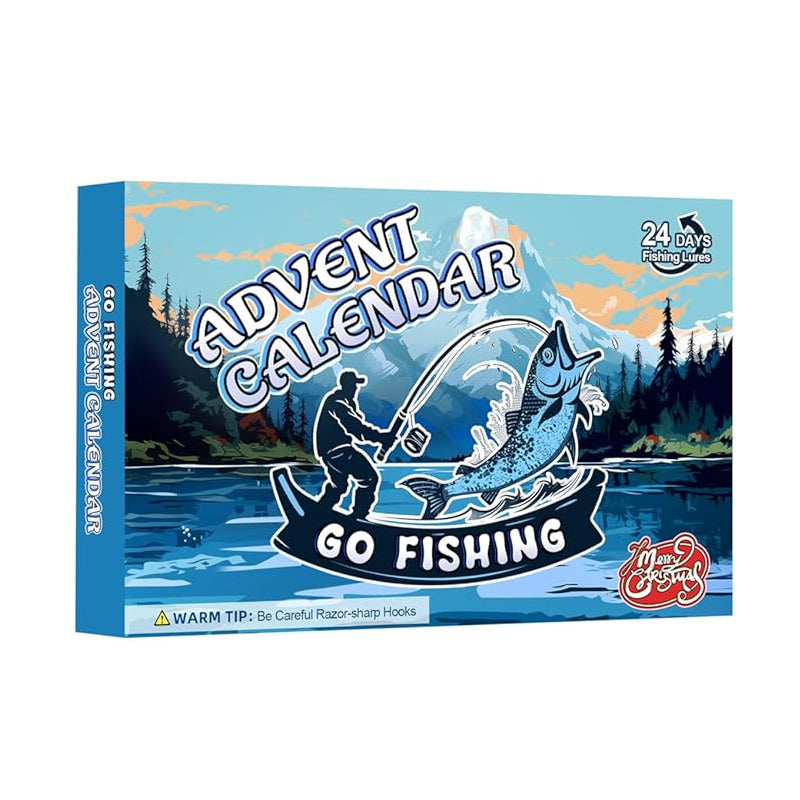 Presale>>24 Days Christmas Countdown Fish Tackle Set