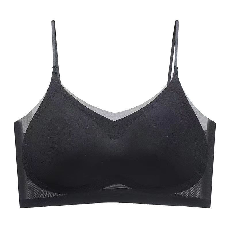 Ultra-Thin Seamless Ice Silk Cooling Bra