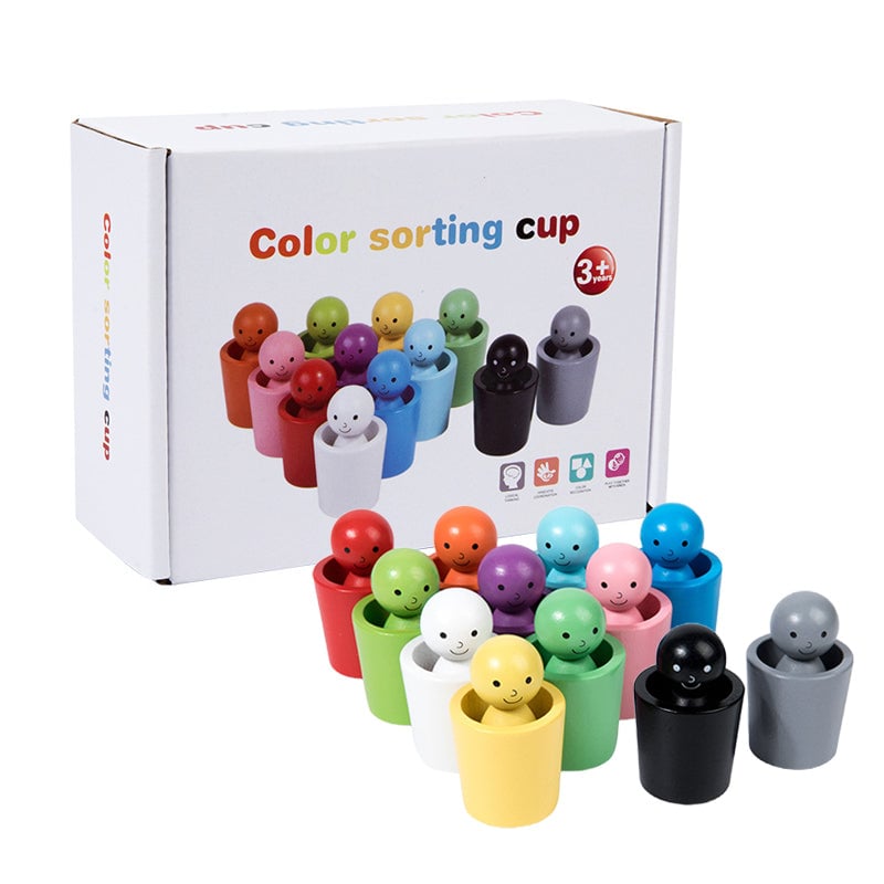 Color Sorting Cups