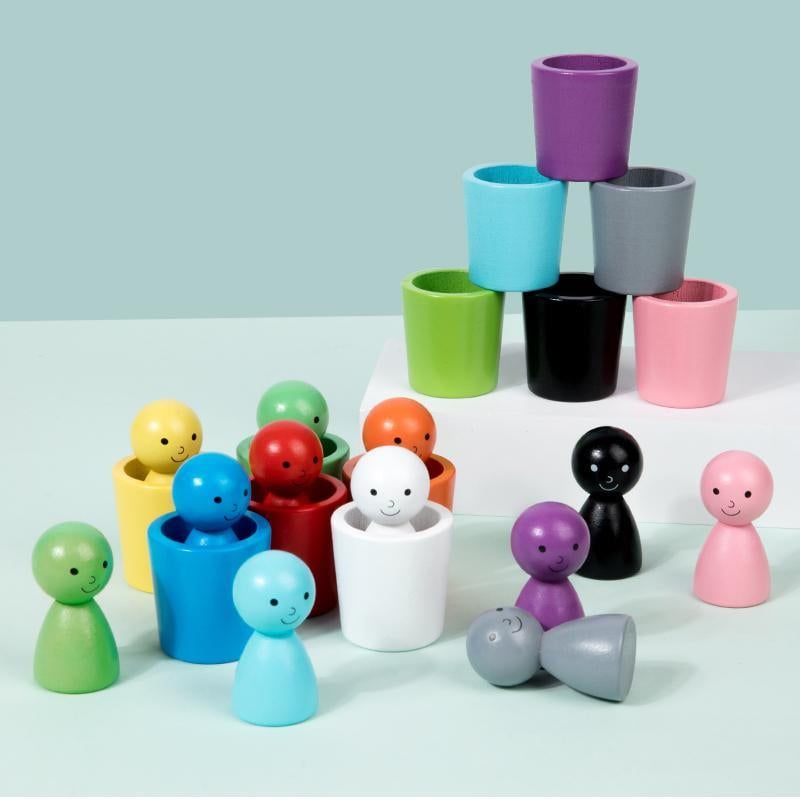 Color Sorting Cups