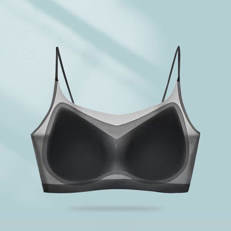 Ultra-Thin Seamless Ice Silk Cooling Bra