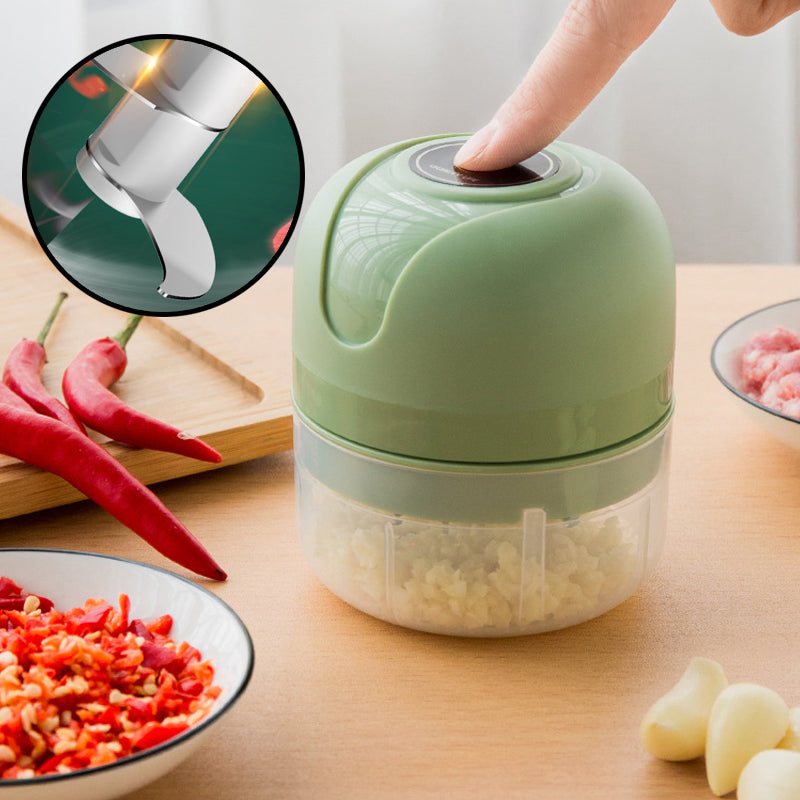 USB Rechargeable Garlic Grinder