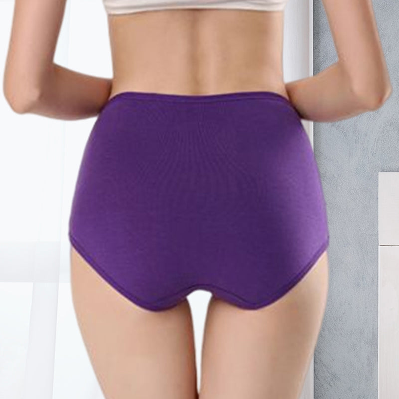 High Waist Jacquard Briefs