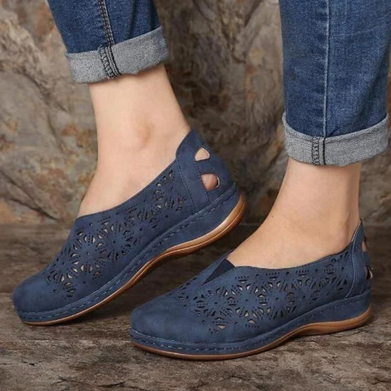 Women Hollow Out Comfy Casual Flats