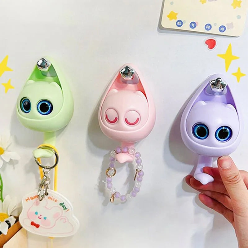 Creative Cute Wink Cat Hooks