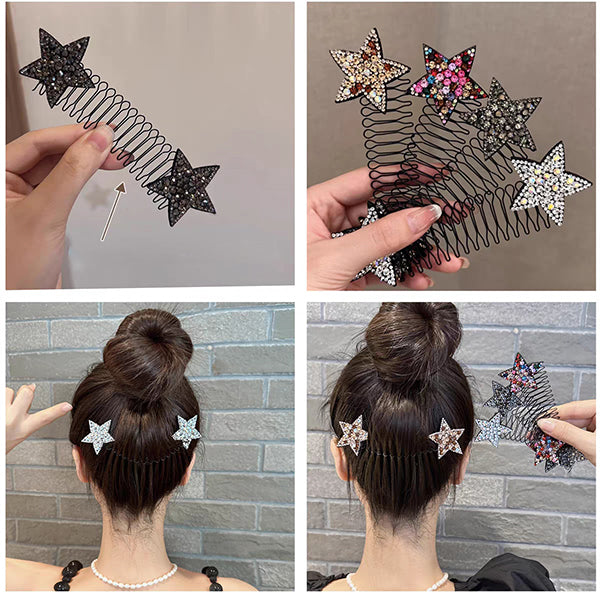 Invisible Star hair clip