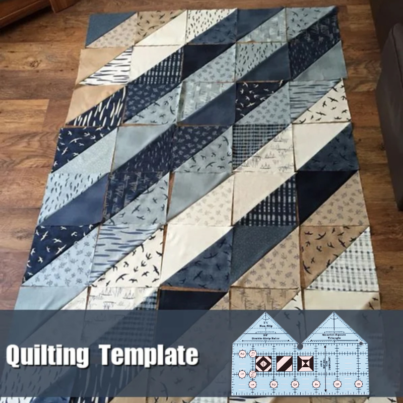 90 Degree Double-Strip Quilt Ruler