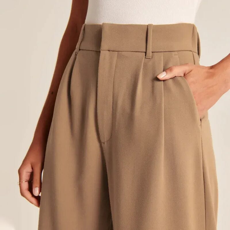 THE EFFORTLESS TAILORED WIDE LEG PANTS