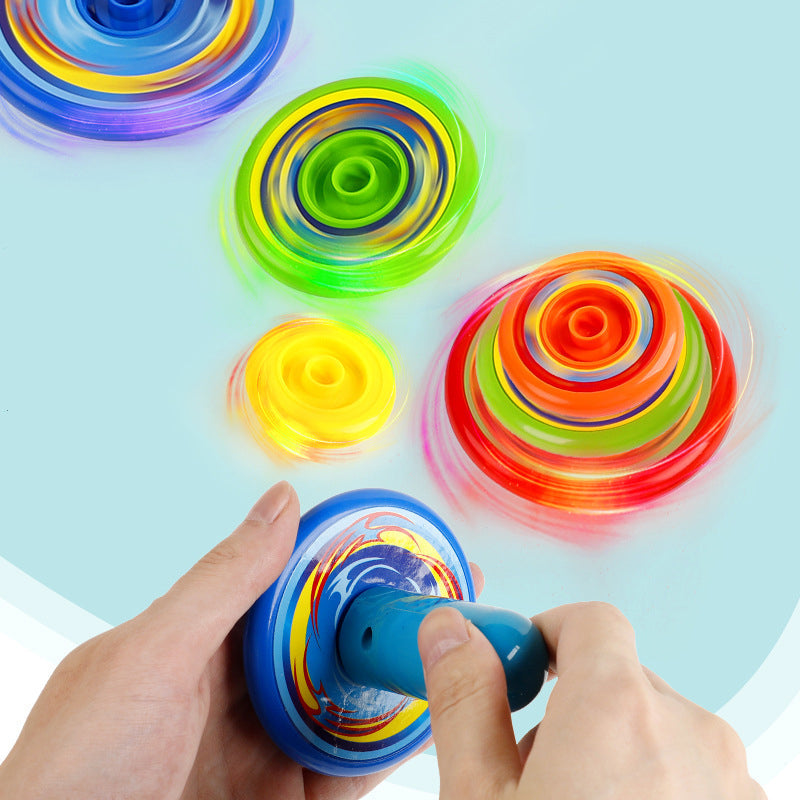 Spinning Top Toys（ 5 gyroscopes + 1 launcher）