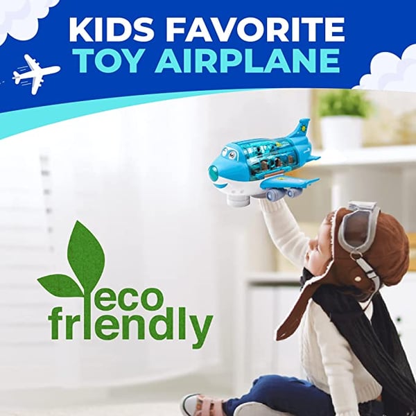 360° Rotatable Electric Airplane Toy